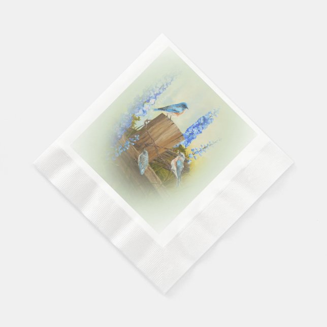 Guardanapo De Papel Família Bluebird (Quina)