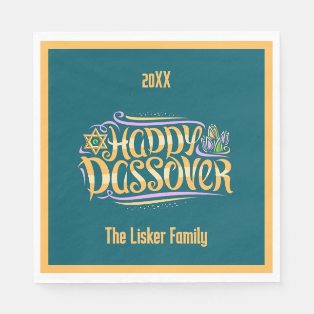 Guardanapo De Papel Família de Passagens (Frente)