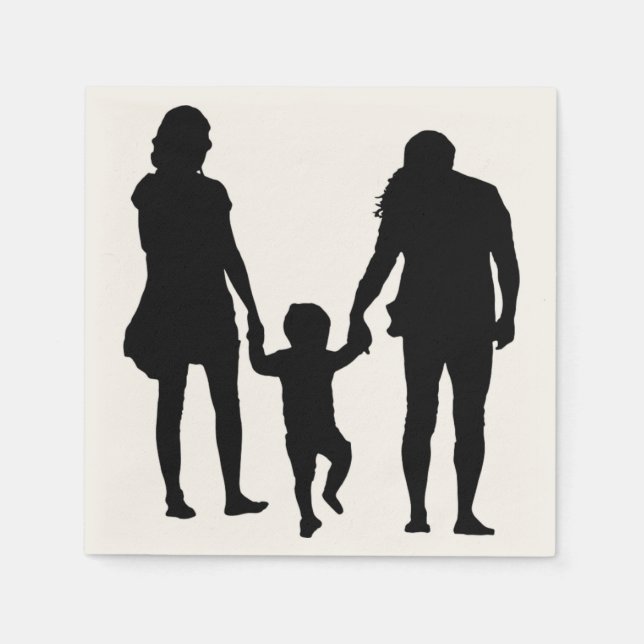 GUARDANAPO DE PAPEL FAMÍLIA FELIZ (Frente)