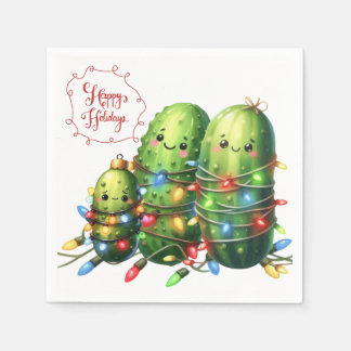 Guardanapo De Papel Família Pickle