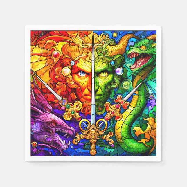 Guardanapo De Papel Fantasia (Frente)