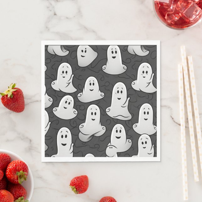 Guardanapo De Papel Fantasma Amigável (Insitu)