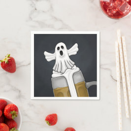 Guardanapo De Papel Fantasma Assustador de Halloween