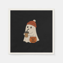 Fantasma Bonito Adorável Gorro Vermelho Halloween 