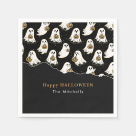 Guardanapo De Papel Fantasma de Halloween