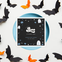 Fantasma do Chá de fraldas de Halloween do Groovy