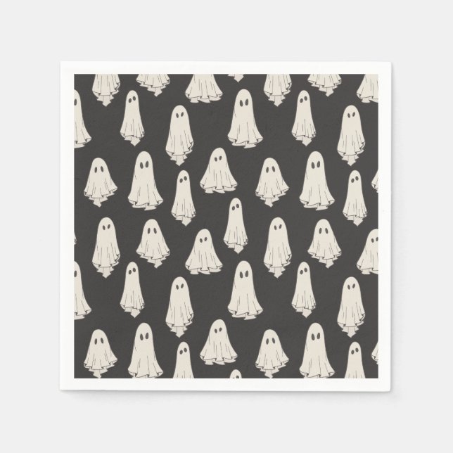 Guardanapo De Papel Fantasmas (Frente)