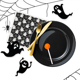 Guardanapo De Papel Fantasmas bonitos | Aranhas | Spider Webs Hallowee