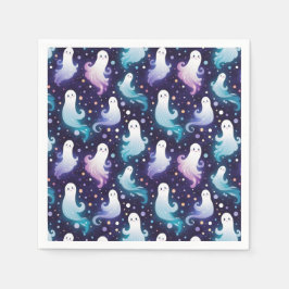 Guardanapo De Papel Fantasmas de Halloween, Pequeno Boo!