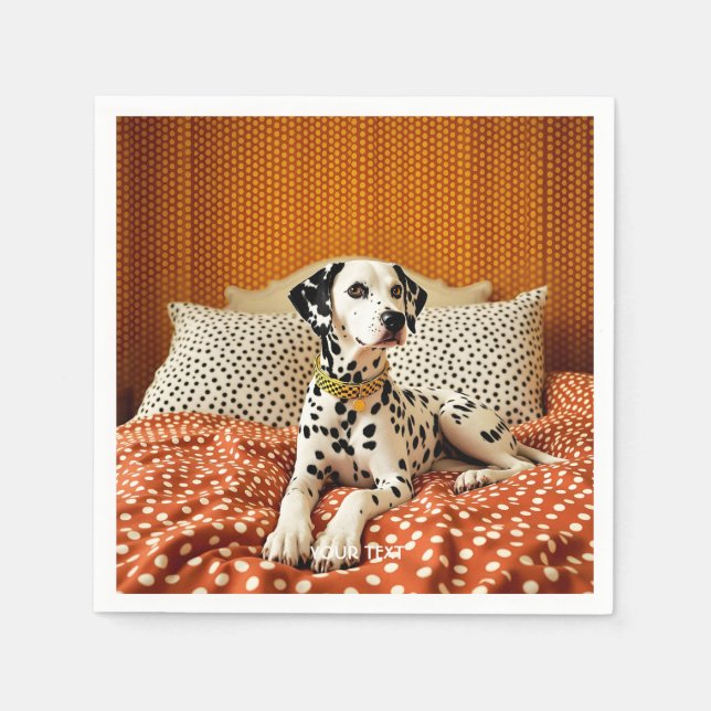 Guardanapo De Papel Fantasy Cuja Polka Dot (Frente)
