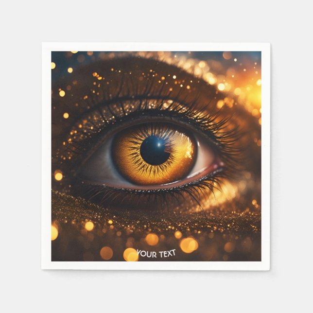 Guardanapo De Papel Fantasy Custa Sunset Big Eye (Frente)