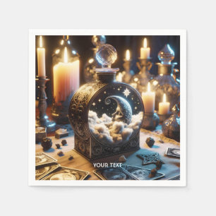 Guardanapo De Papel Fantasy Cute Decanter Moon Night