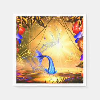 Guardanapo De Papel Fantasy Mermaid Paper Napkins