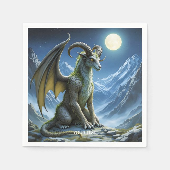 Guardanapo De Papel Fantasy - Milho Dragão (Frente)