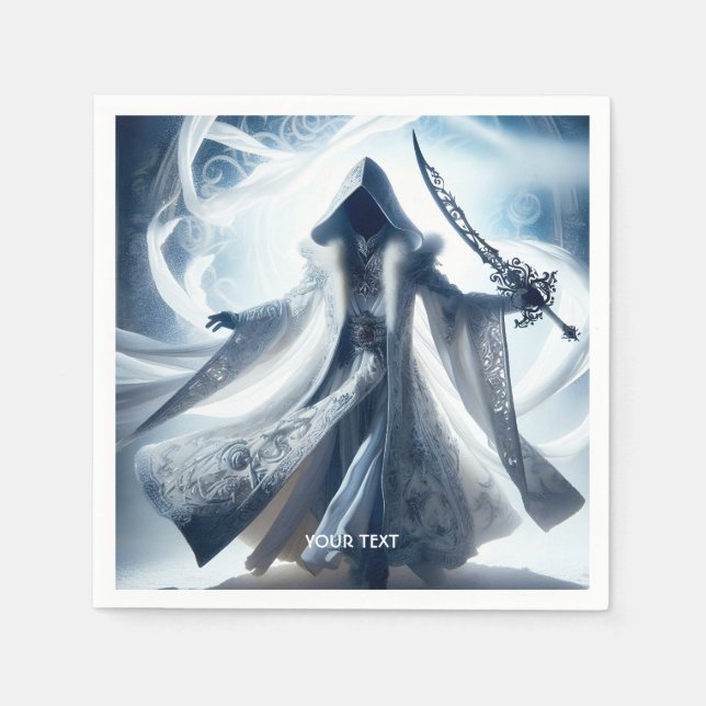 Guardanapo De Papel Fantasy White Light (Frente)