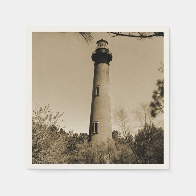 Guardanapo De Papel Farol Currituck (Frente)