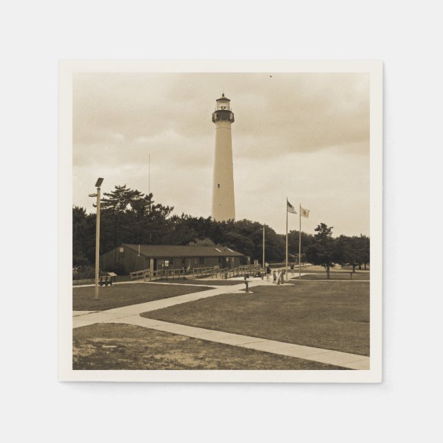 Guardanapo De Papel Farol de Cabo maio (Frente)