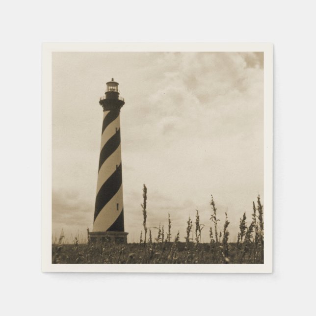 Guardanapo De Papel Farol de Cape Hatteras (Frente)