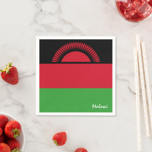 Guardanapo De Papel Fãs do Campeonato Malawi e Malawi