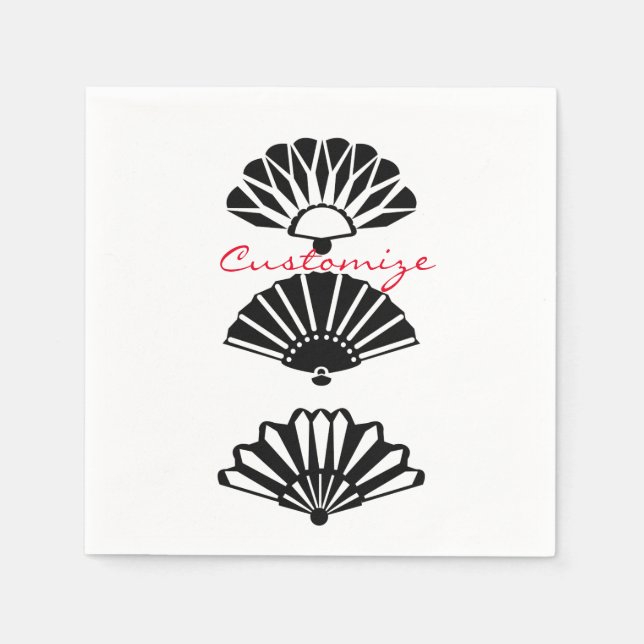 Guardanapo De Papel Fãs do Japão Thunder_Cove (Frente)