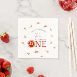 Guardanapo De Papel Fatia de Diversão 1º Aniversário 