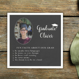 Guardanapo De Papel Fato divertido sobre a Festa de formatura de fotos