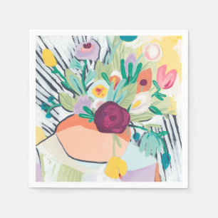 Guardanapo De Papel Fauvist Floral II