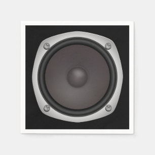 Guardanapo De Papel Faux Loudspeaker