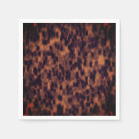 Faux Tortoise Shell Animal Print Patterme Party