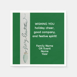 Guardanapo De Papel Favor do Partido do Natal