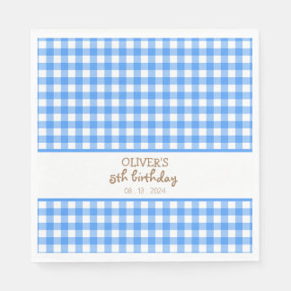 Guardanapo De Papel Faye e Lauren Blue Celebration