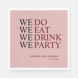 Guardanapo De Papel Fazemos Casamento