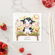 Fazenda Boho Cow Birthday