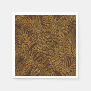 Guardanapo De Papel Fécula autóctone em castanho