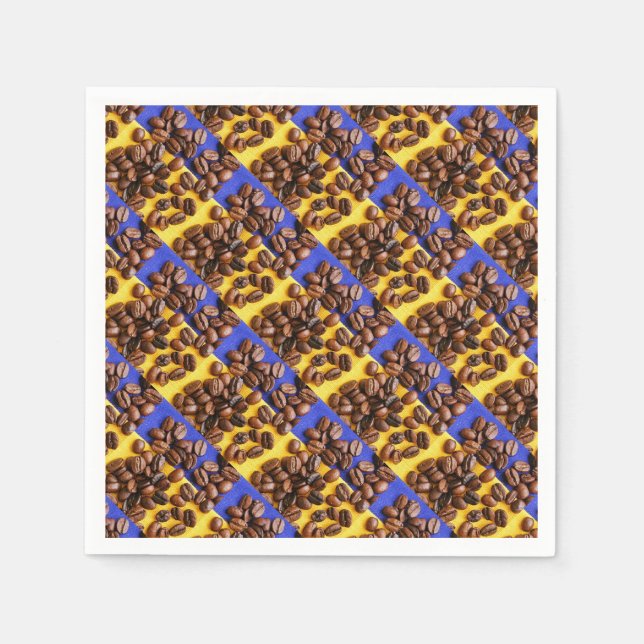 Guardanapo De Papel Feijões de café (Frente)