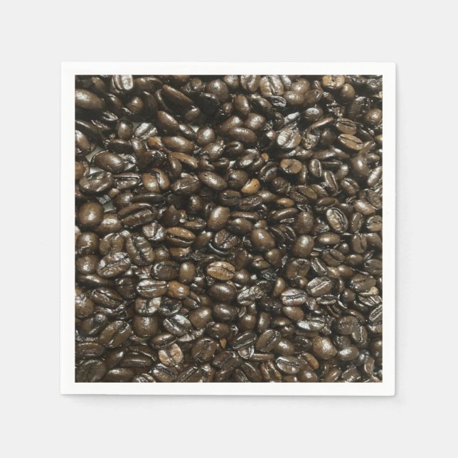 Guardanapo De Papel Feijões de café (Frente)