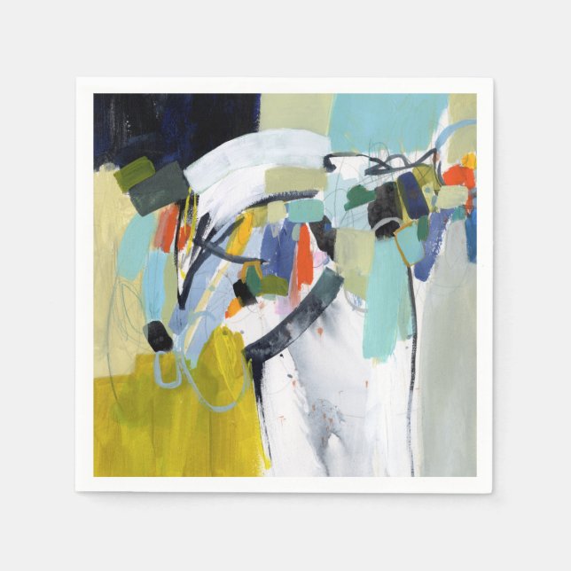 Guardanapo De Papel Feira de Scarborough - Abstrato (Frente)