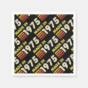 Guardanapo De Papel Feito em 1975, 50º aniversário