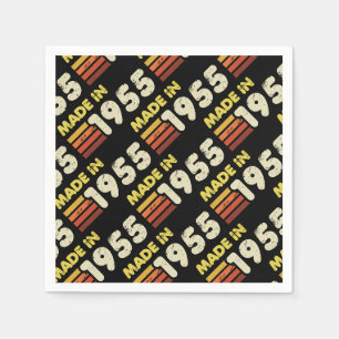 Guardanapo De Papel Feito Em Aniversário De 70 De 1955