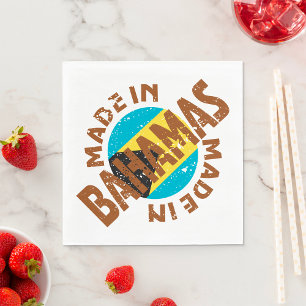 Guardanapo De Papel Feito nas Bahamas
