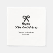 Feliz 50º aniversário adicionar nome do casal data