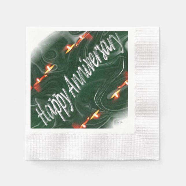 Guardanapo De Papel Feliz aniversário (Frente)