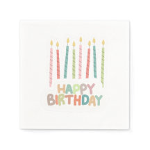 Feliz Aniversário com Velinhas