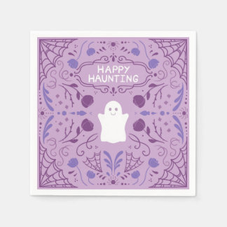 Guardanapo De Papel "Feliz Caça" Lindos Pratos de Papel de Fantasmas d