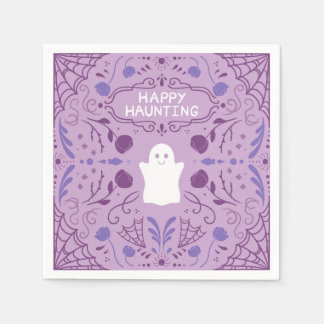 Guardanapo De Papel "Feliz Caça" Lindos Pratos de Papel de Fantasmas d