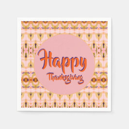 Guardanapo De Papel Feliz Dia de Ação de Graças