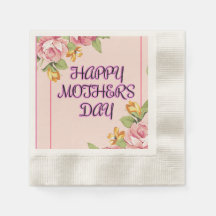 Feliz Dia de as mães com Flores