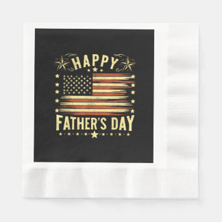 Guardanapo De Papel Feliz Dia dos Pais para Homens, Mulheres, Feliz Di