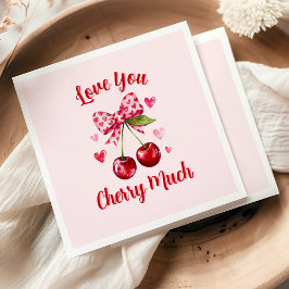 Guardanapo De Papel Feliz Festa do Dia da Galentina Personalizada