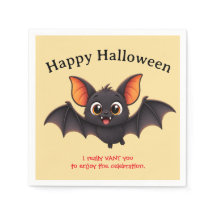 Feliz Halloween Morcego Personalizado